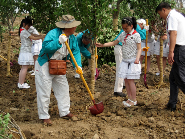 国際ボランティア植樹 樹芸連